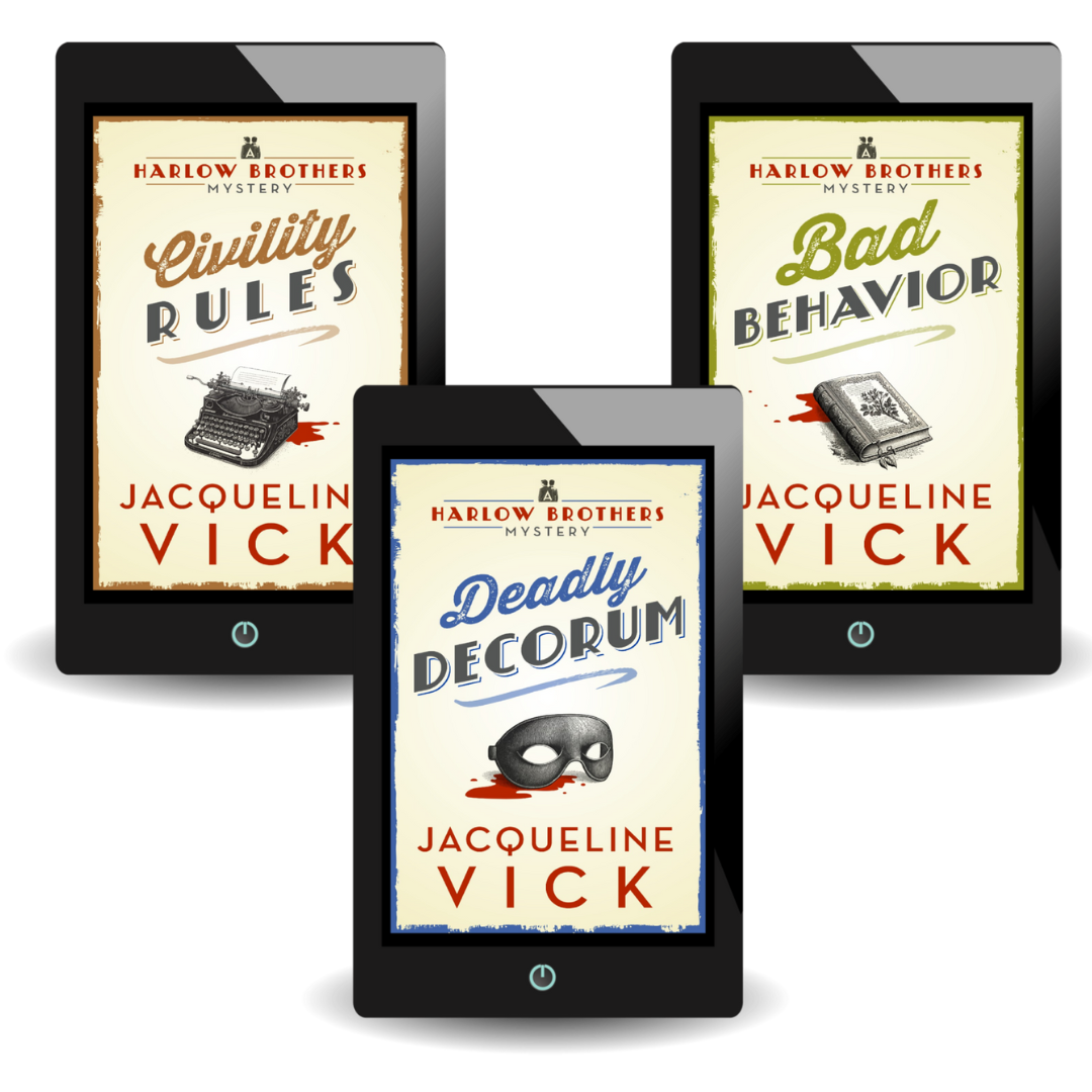 Ebooks 1 - 3 in the Harlow Brother mystery series